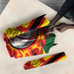 Custom Africa Cricket Zimbabwe Umbrella The Chevrons Cricket Ball Fire