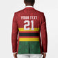 Custom Africa Cricket Zimbabwe Blazer Zimbabwean Pattern Flag Motif