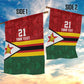 Custom Africa Cricket Zimbabwe Garden Flag Zimbabwean Pattern Flag Motif - African Pride