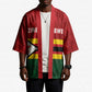 Custom Africa Cricket Zimbabwe Kimono Zimbabwean Pattern Flag Motif