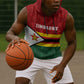 Custom Africa Cricket Zimbabwe Sleeveless Hoodie Zimbabwean Pattern Flag Motif - African Pride