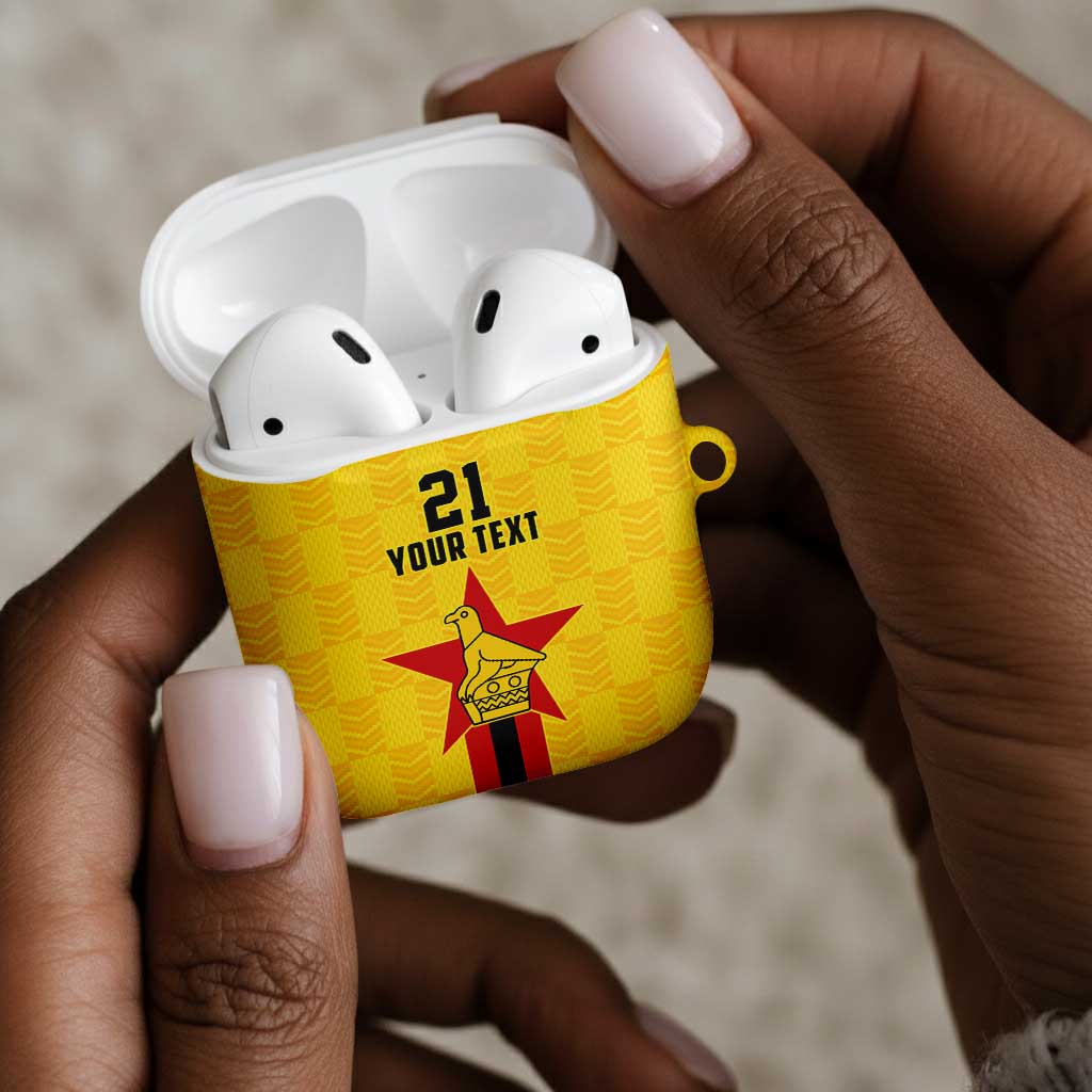 Custom Africa Football Zimbabwe AirPods Case The Warriors Zimbabwe Bird