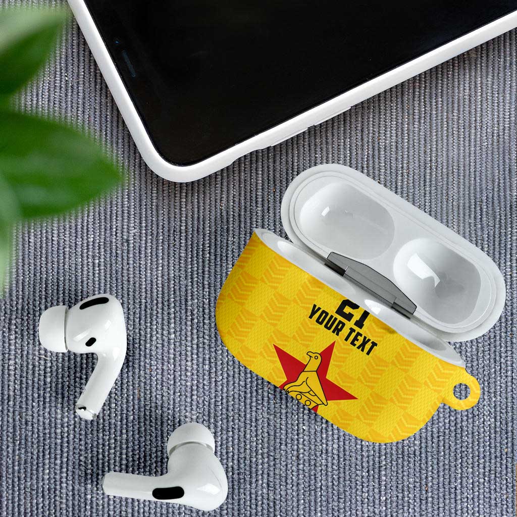 Custom Africa Football Zimbabwe AirPods Case The Warriors Zimbabwe Bird