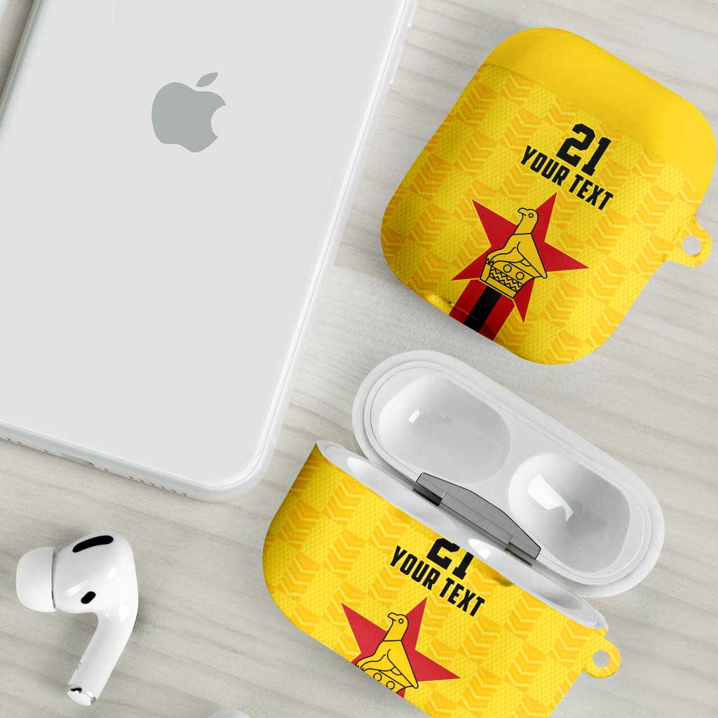 Custom Africa Football Zimbabwe AirPods Case The Warriors Zimbabwe Bird