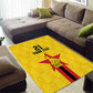 Custom Africa Football Zimbabwe Area Rug The Warriors with Zimbabwe Bird - African Pride