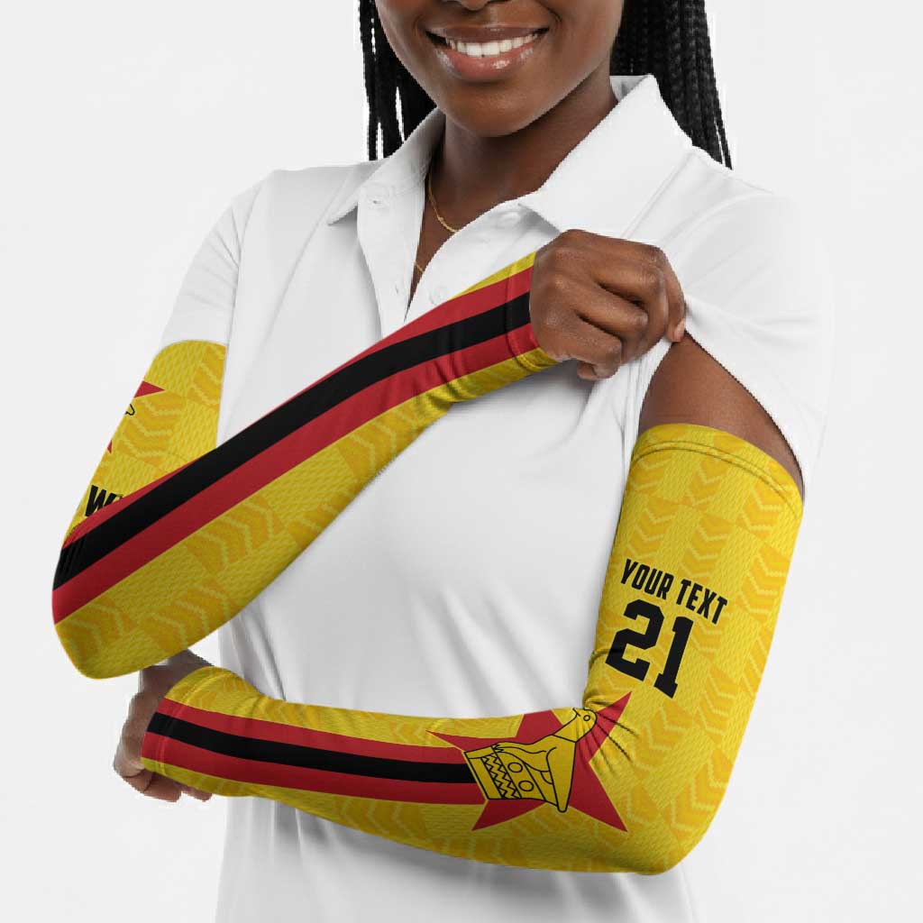Custom Africa Football Zimbabwe Arm Sleeves The Warriors Zimbabwe Bird