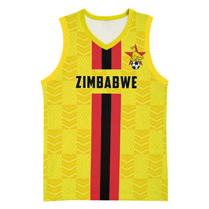 Custom Africa Football Zimbabwe Basketball Jersey The Warriors with Zimbabwe Bird - African Pride