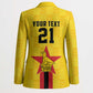 Custom Africa Football Zimbabwe Blazer The Warriors Zimbabwe Bird