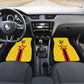 Custom Africa Football Zimbabwe Car Mats The Warriors with Zimbabwe Bird - African Pride