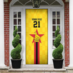 Custom Africa Football Zimbabwe Door Cover The Warriors Zimbabwe Bird