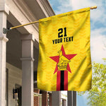 Custom Africa Football Zimbabwe Garden Flag The Warriors with Zimbabwe Bird - African Pride