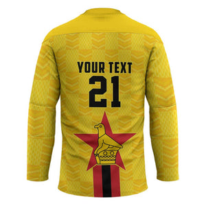 Custom Africa Football Zimbabwe Hockey Jersey The Warriors Zimbabwe Bird