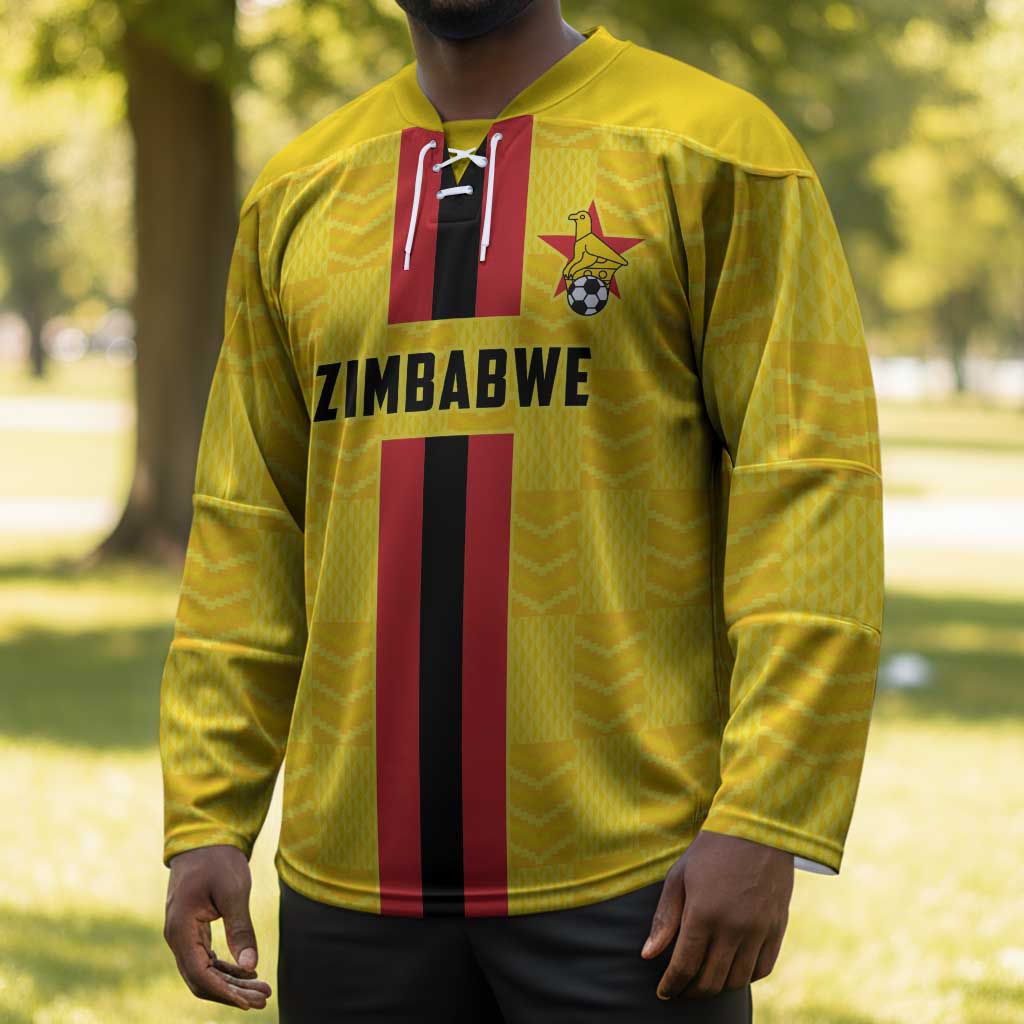 Custom Africa Football Zimbabwe Hockey Jersey The Warriors Zimbabwe Bird
