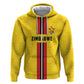 Custom Africa Football Zimbabwe Hoodie The Warriors with Zimbabwe Bird - African Pride