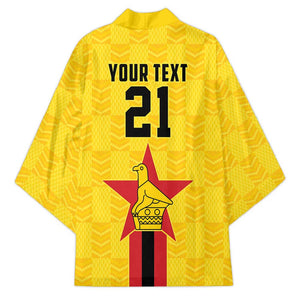 Custom Africa Football Zimbabwe Kimono The Warriors Zimbabwe Bird