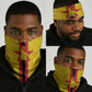 Africa Football Zimbabwe Neck Gaiter The Warriors with Zimbabwe Bird - African Pride