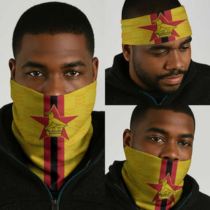 Africa Football Zimbabwe Neck Gaiter The Warriors with Zimbabwe Bird - African Pride