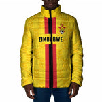 Custom Africa Football Zimbabwe Padded Jacket The Warriors Zimbabwe Bird