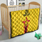 Custom Africa Football Zimbabwe Quilt The Warriors with Zimbabwe Bird - African Pride