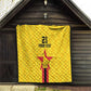 Custom Africa Football Zimbabwe Quilt The Warriors with Zimbabwe Bird - African Pride