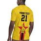 Custom Africa Football Zimbabwe Rugby Jersey The Warriors with Zimbabwe Bird - African Pride