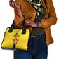 Custom Africa Football Zimbabwe Shoulder Handbag The Warriors with Zimbabwe Bird - African Pride