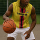Custom Africa Football Zimbabwe Sleeveless Hoodie The Warriors with Zimbabwe Bird - African Pride