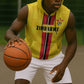 Custom Africa Football Zimbabwe Sleeveless Zip Hoodie The Warriors with Zimbabwe Bird - African Pride