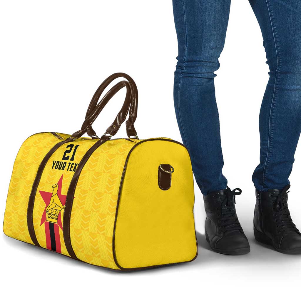 Custom Africa Football Zimbabwe Travel Bag The Warriors Zimbabwe Bird