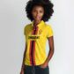 Custom Africa Football Zimbabwe Women Polo Shirt The Warriors with Zimbabwe Bird - African Pride