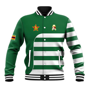 Zimbabwe Rugby History Champion Baseball Jacket One For The History Sables - African Pride