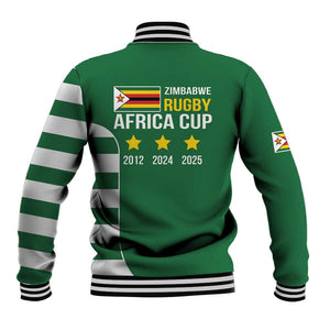 Zimbabwe Rugby History Champion Baseball Jacket One For The History Sables - African Pride