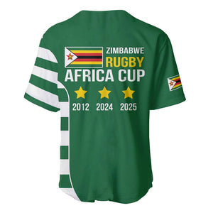 Zimbabwe Rugby History Champion Baseball Jersey One For The History Sables - African Pride