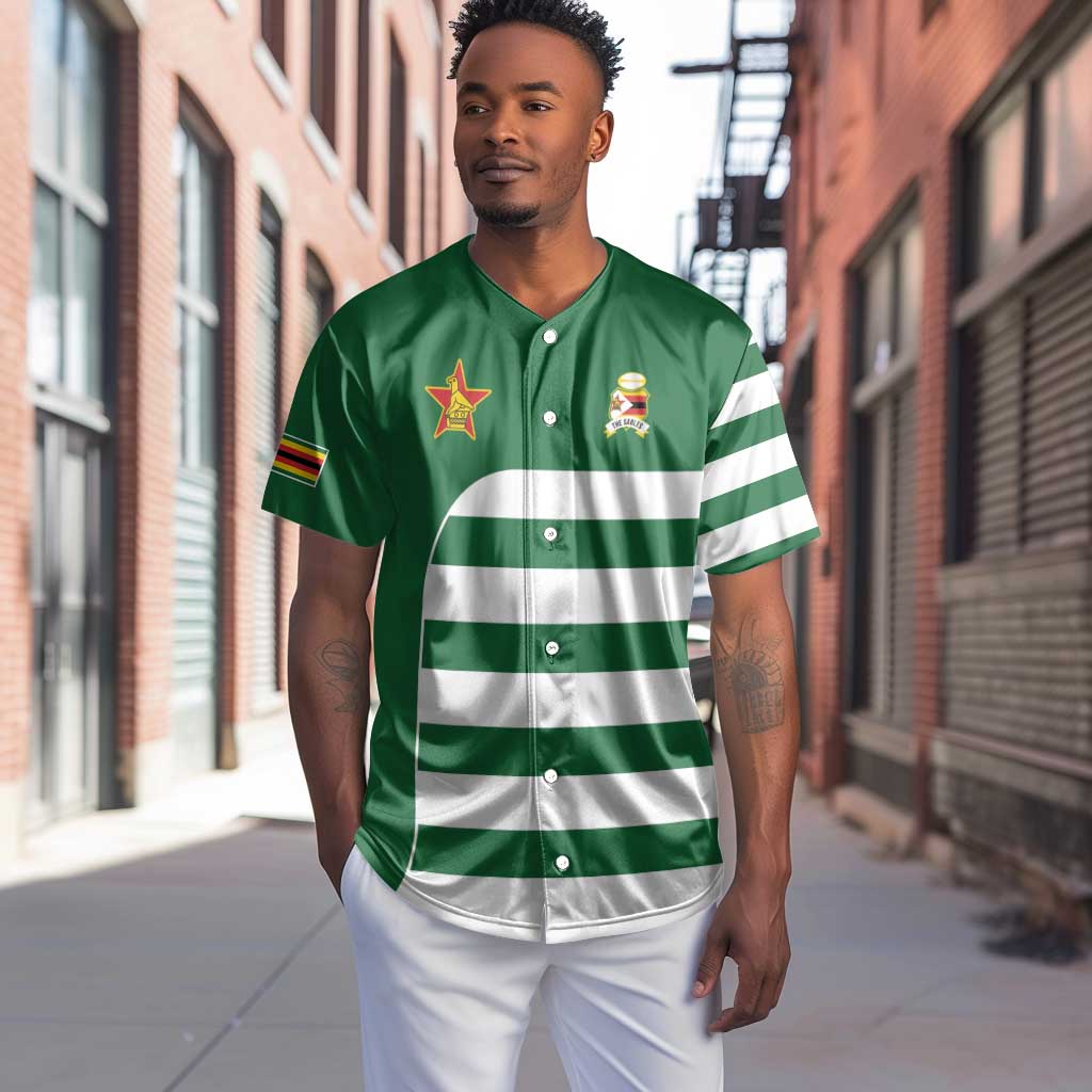 Zimbabwe Rugby History Champion Baseball Jersey One For The History Sables - African Pride