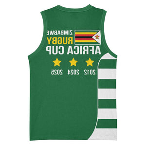 Zimbabwe Rugby History Champion Basketball Jersey One For The History Sables - African Pride