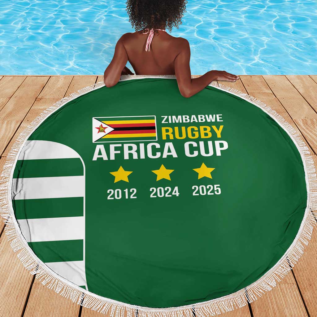 Zimbabwe Rugby History Champion Beach Blanket One For The History Sables - African Pride