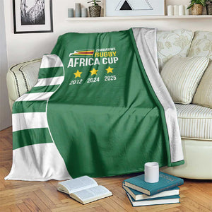 Zimbabwe Rugby History Champion Blanket One For The History Sables - African Pride