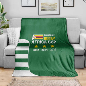 Zimbabwe Rugby History Champion Blanket One For The History Sables - African Pride