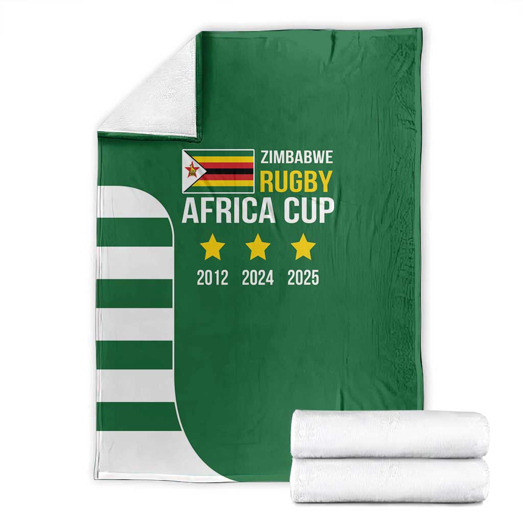 Zimbabwe Rugby History Champion Blanket One For The History Sables - African Pride