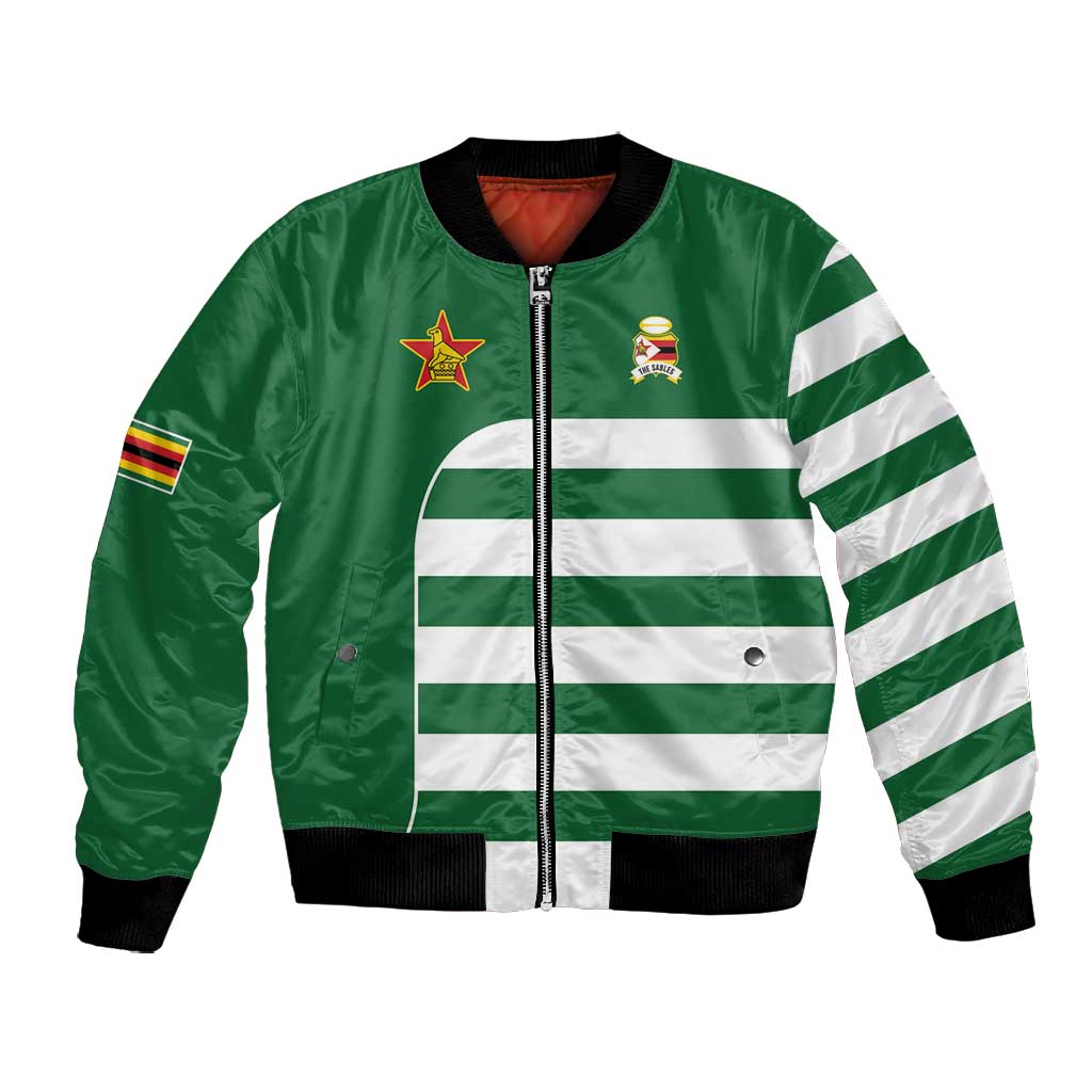 Zimbabwe Rugby History Champion Bomber Jacket One For The History Sables - African Pride
