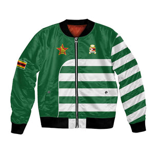 Zimbabwe Rugby History Champion Bomber Jacket One For The History Sables - African Pride