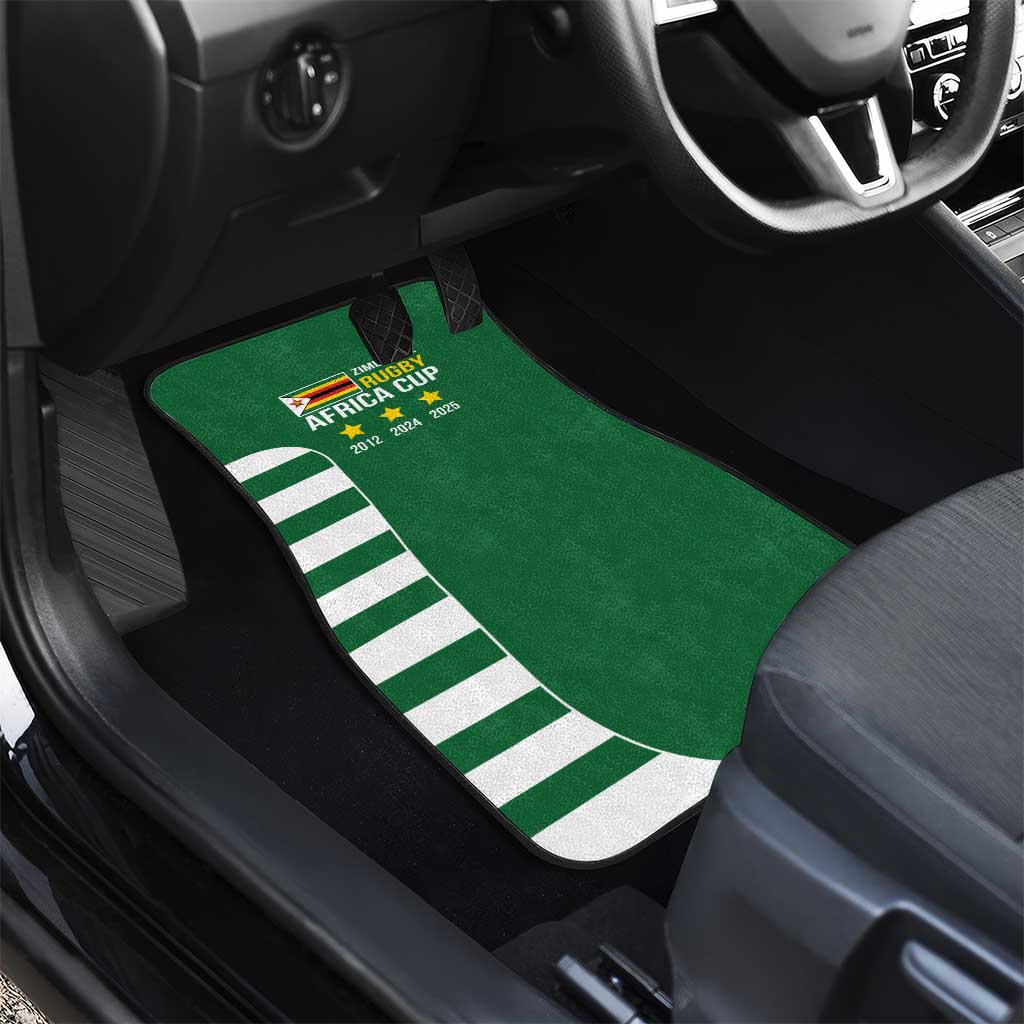 Zimbabwe Rugby History Champion Car Mats One For The History Sables - African Pride