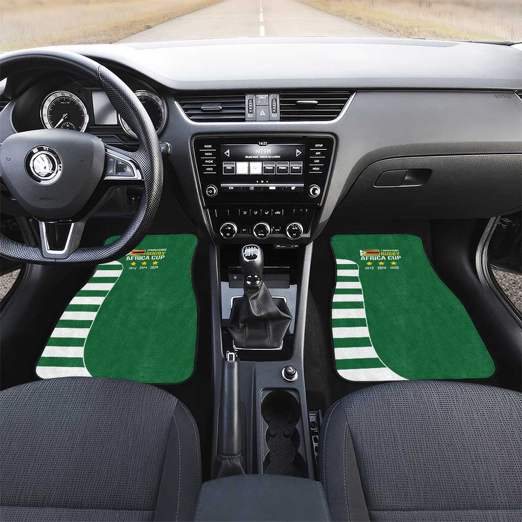 Zimbabwe Rugby History Champion Car Mats One For The History Sables - African Pride