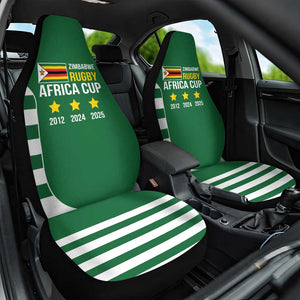Zimbabwe Rugby History Champion Car Seat Cover One For The History Sables - African Pride