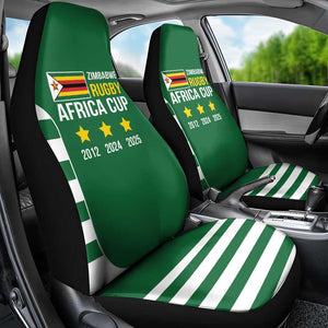 Zimbabwe Rugby History Champion Car Seat Cover One For The History Sables - African Pride