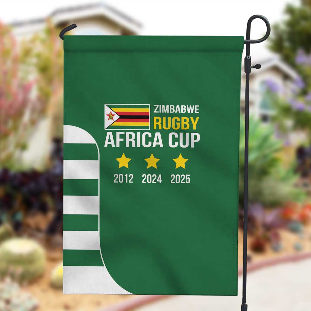 Zimbabwe Rugby History Champion Garden Flag One For The History Sables - African Pride