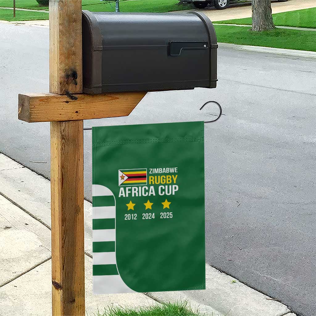 Zimbabwe Rugby History Champion Garden Flag One For The History Sables - African Pride