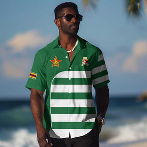 Zimbabwe Rugby History Champion Hawaiian Shirt One For The History Sables - African Pride