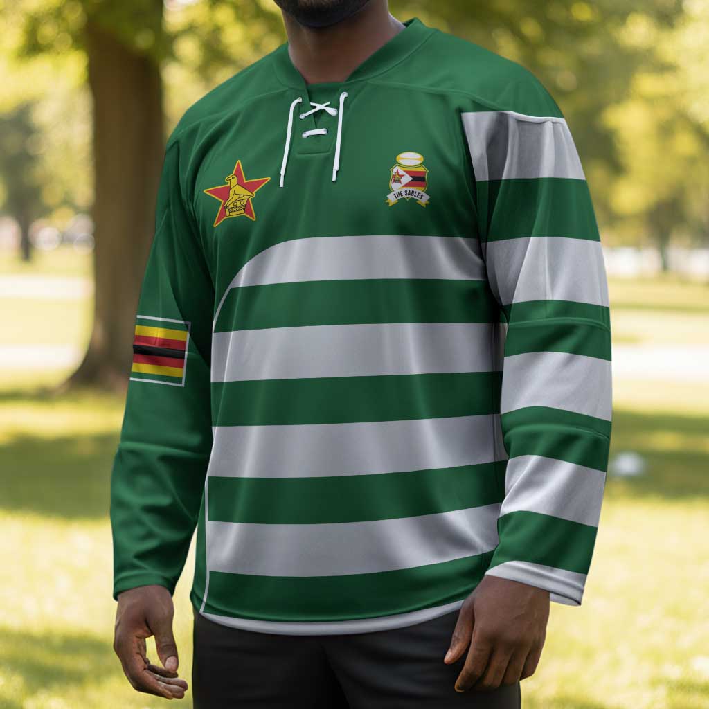 Zimbabwe Rugby History Champion Hockey Jersey One For The History Sables