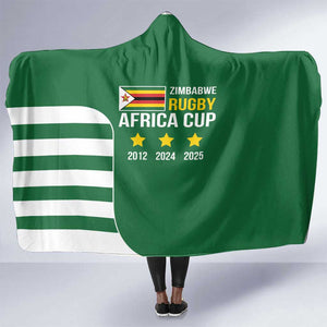 Zimbabwe Rugby History Champion Hooded Blanket One For The History Sables - African Pride